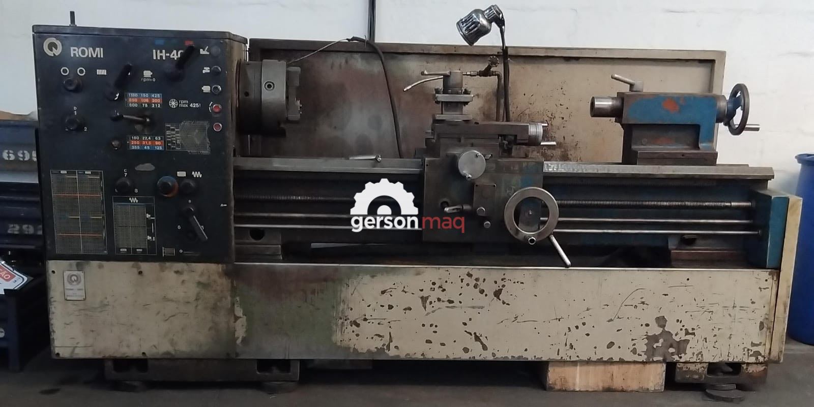 TORNO MECANICO ROMI IH40 - 500 x 1500 mm